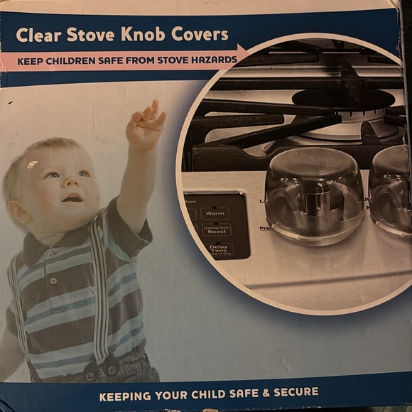 🍁 Clear Hook Stove Knob Covers (5 Pack) - Picture 5 of 6